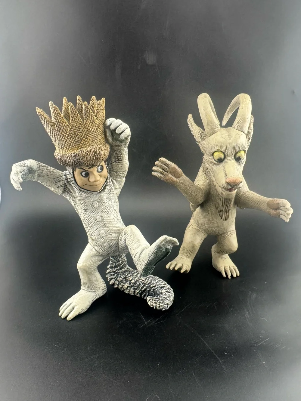 Vintage Where the Wild Things Are Max and Goat boy figure by Mcfarlane Toys